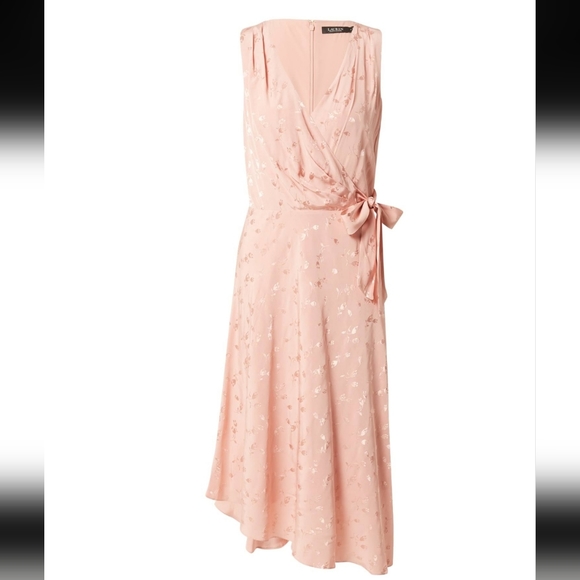 Ralph Lauren Floral Jacquard Sleeveless Dress - Picture 4 of 4